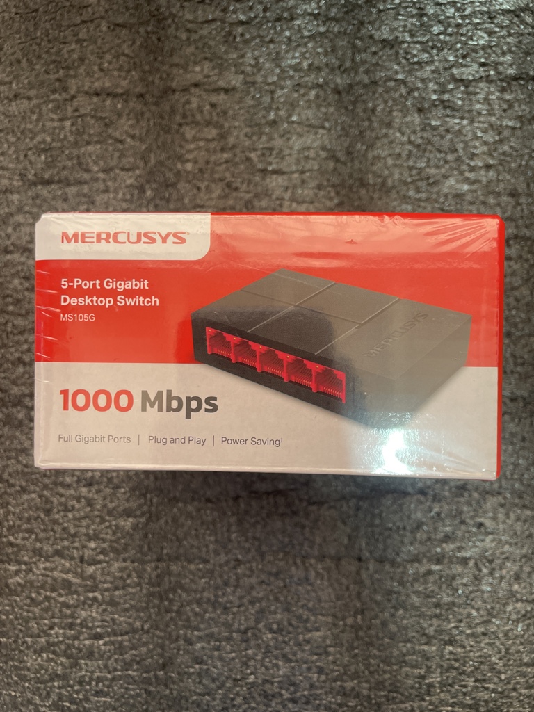 MULTISSWICH BASE 1000 5 PUERTOS MERCUSYS