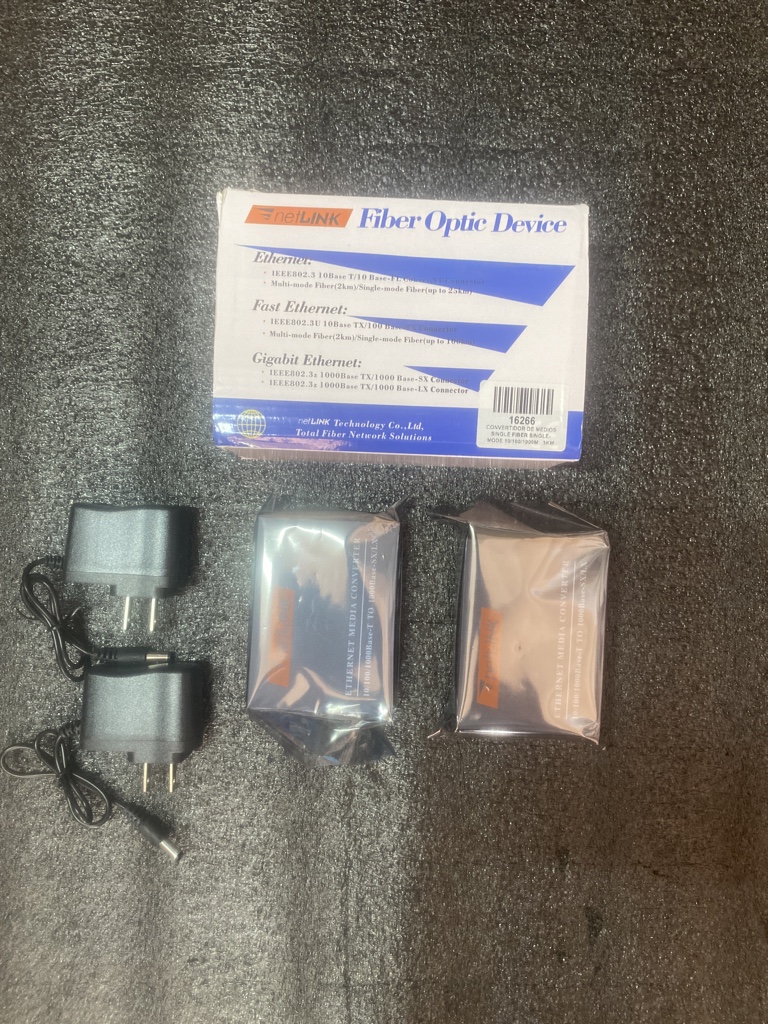 CONVERTIDOR FIBER 3KMBASE 1.000