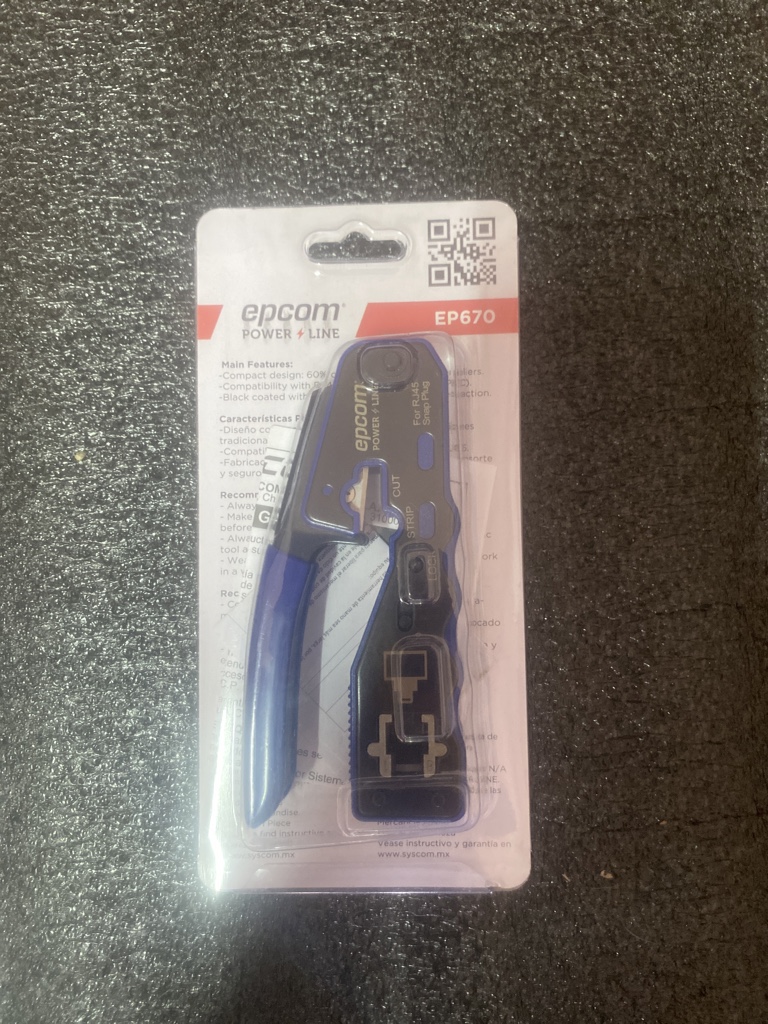 ML-PONCHADORA RJ45 AZUL