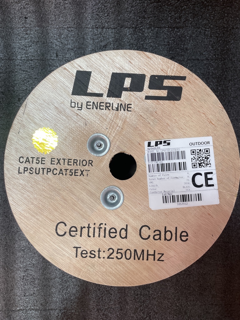 CABLE UTP  LPSALEACIÓN 305 M EXTERIOR CAT 5e