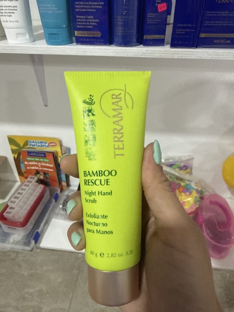 Terramar Bamboo Rescue exfoliante manos