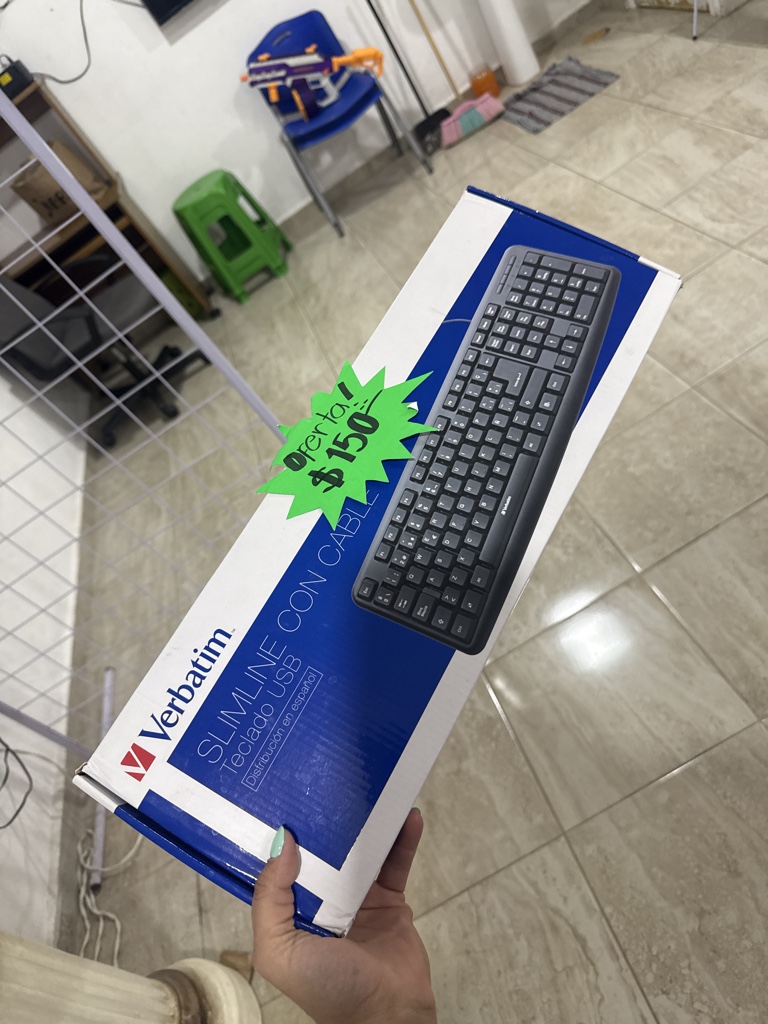Verbatim teclado negro