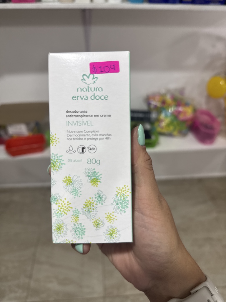Natura Erva Doce desodorante crema