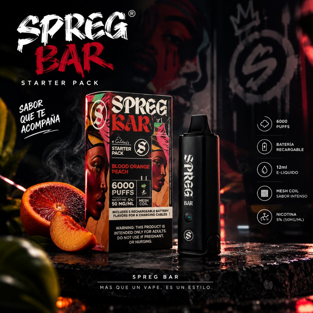 Spree Bar Blood Orange Peach