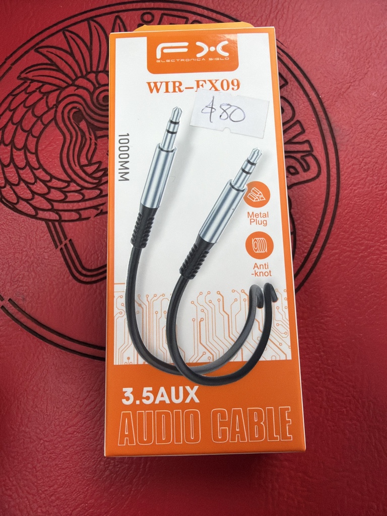 CABLE AUXILIAR WIR-FX09 Negro