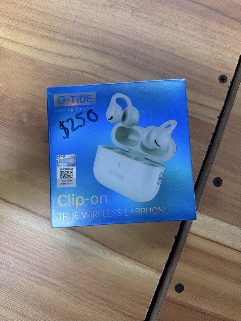 Audifonos Inalambricos Gtide Color Blanco Clipon