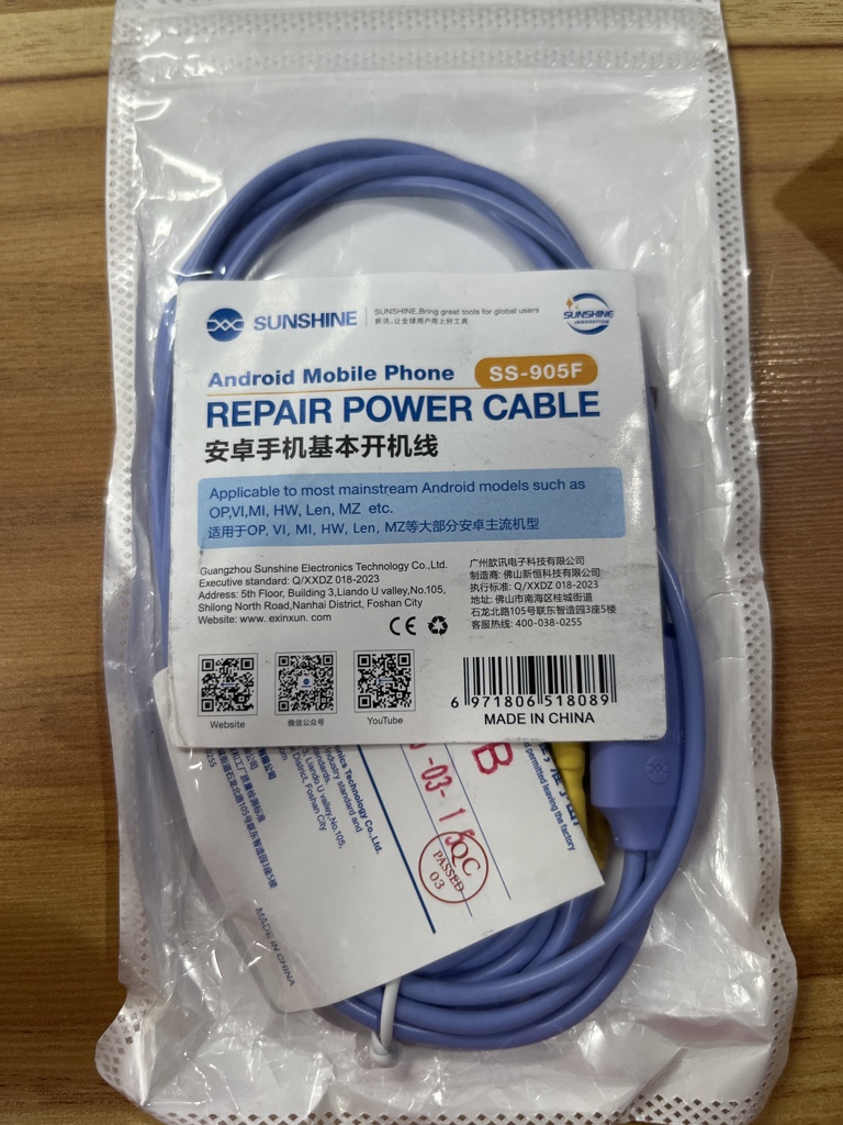 CABLES POWER ANDROID SUNCHINE