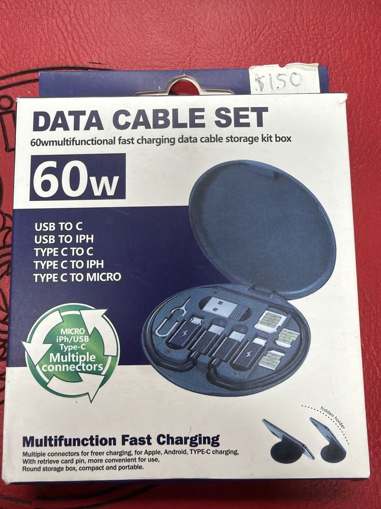 SET CABLE DATA MULTIFUNCIONAL 60W
