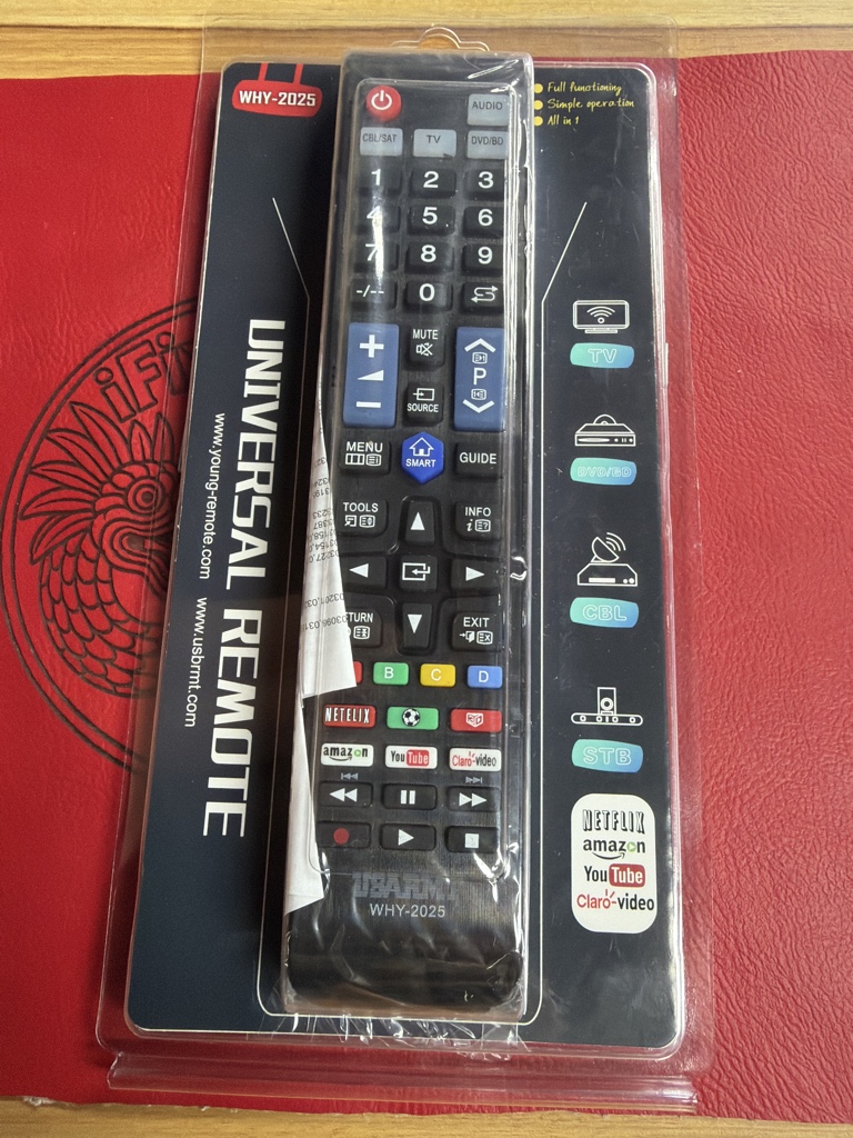 CONTROL REMOTO UNIVERSAL