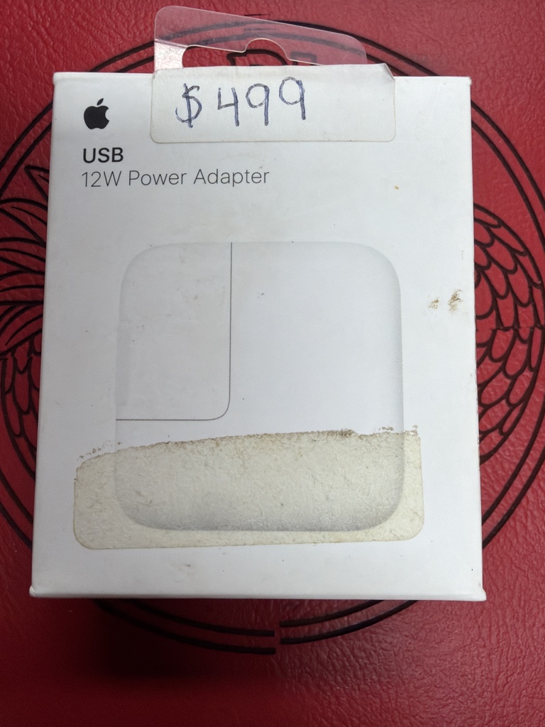 CARGADOR IPAD USB 12W