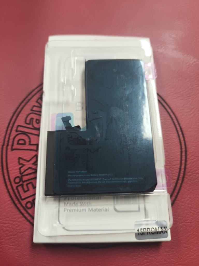 BATERIA DE DIAGNOSTICO IPHONE 15 PRO MAX ALTO RENDIMIENTO SAFETY ZERO CYCLE