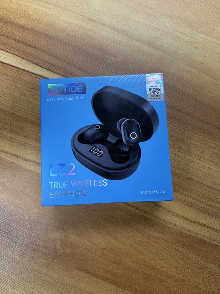 Audifonos Inalambricos Gtide Color Negro L32