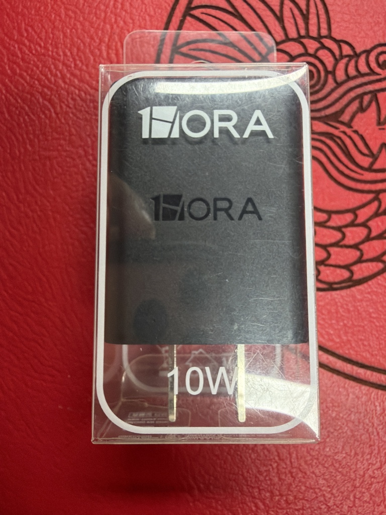 CUBO CARGADOR 1 HORA 10W Negro