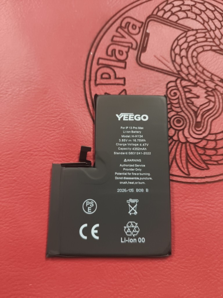 BATERIA DE DIAGNOSTICO IPHONE 13 PRO MAX ALTO RENDIMIENTO