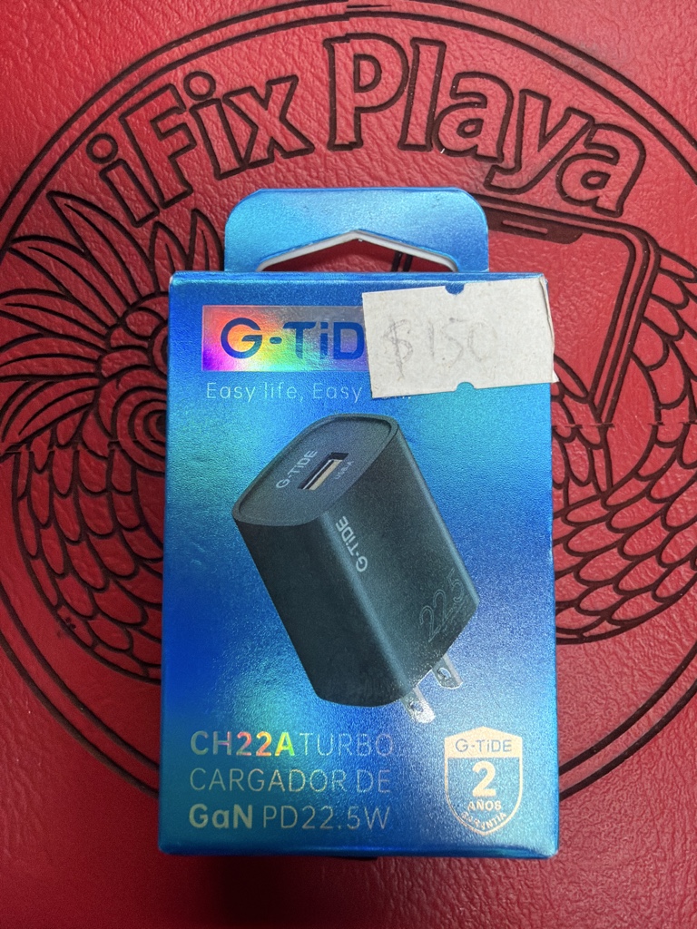 CUBO G-TIDE PUERTO USB TURBO De 22.5W CH22A