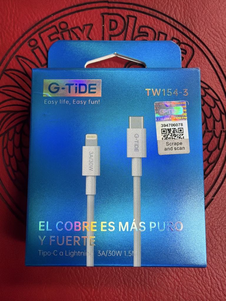 CABLE C A IPHONE G-TIDE TW154-3