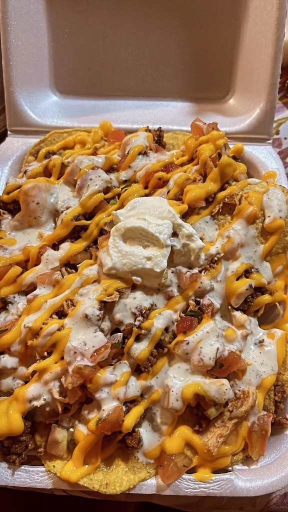 Nachos con queso
