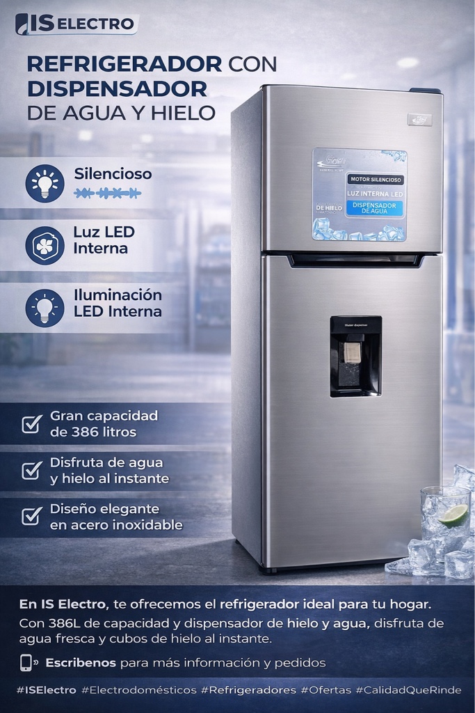 Refrigerador GHOME 8 pies