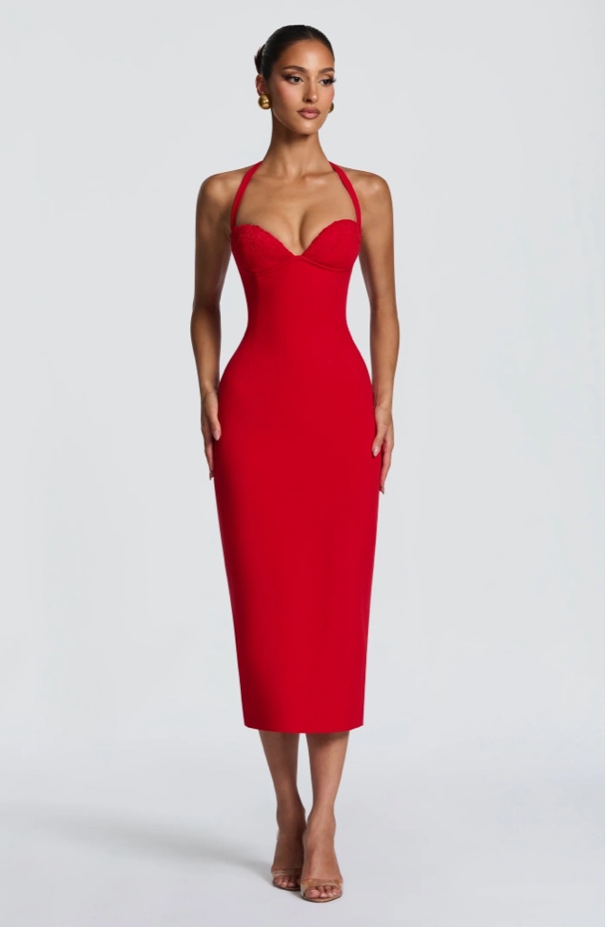 Midi Dress Res By Babyboo
