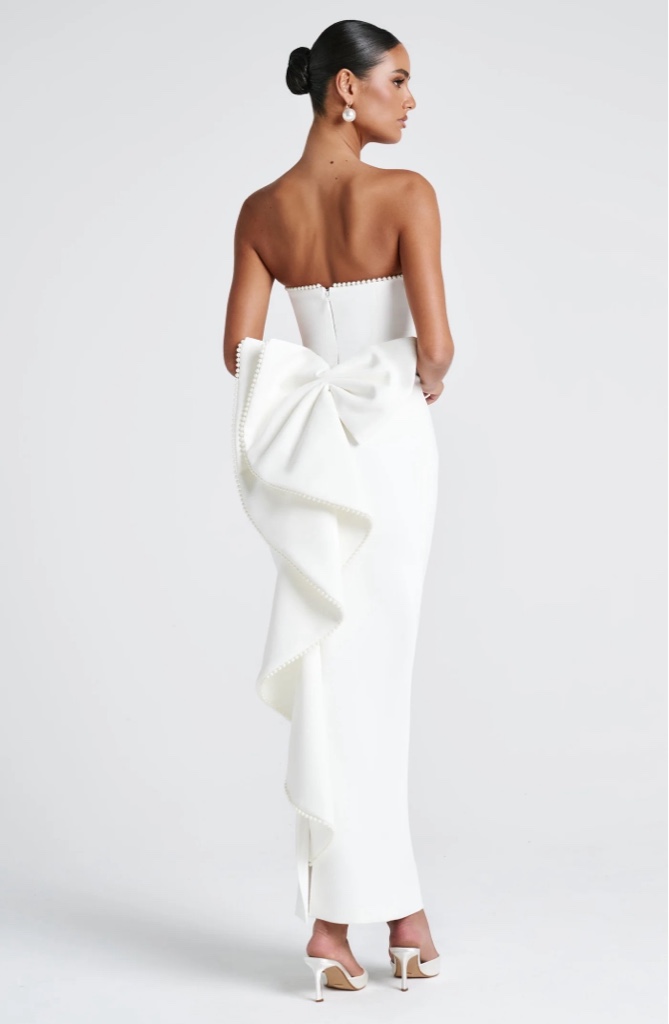 Maxi Dress Magnolia Ivory By Babyboo