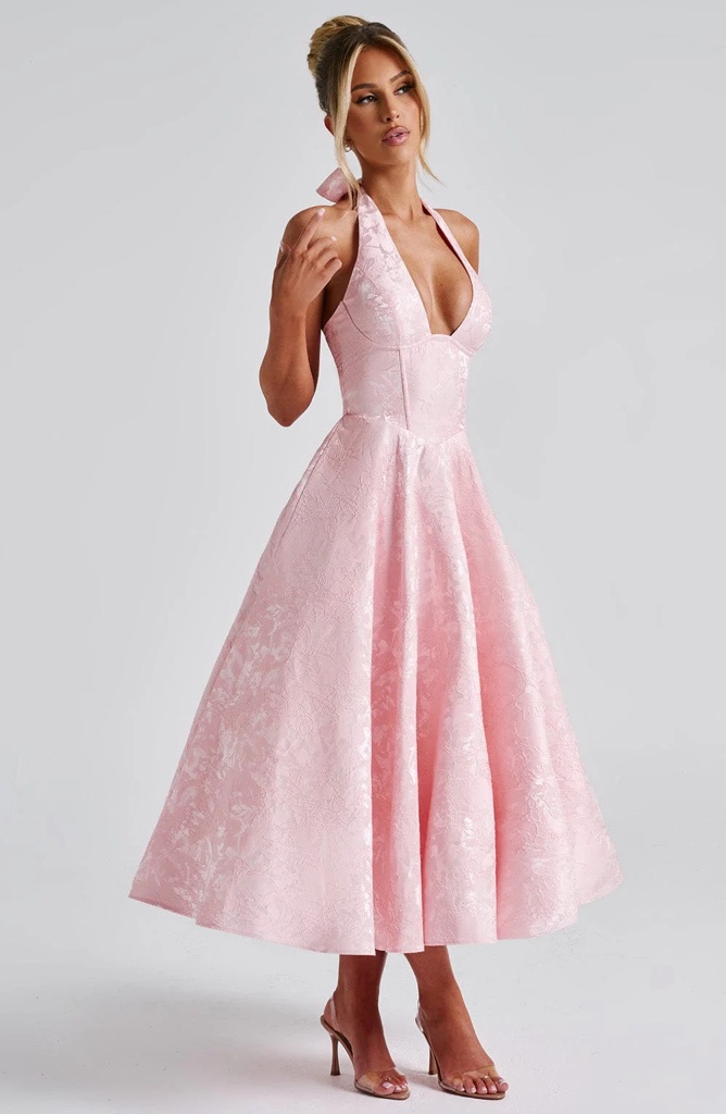 Midi Dress Blush By Babyboo (Tul Interno)