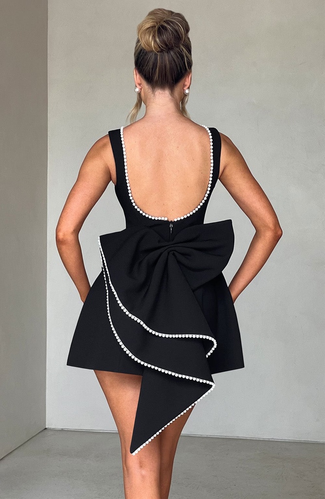 Mini Dress Carrie Black By Babyboo