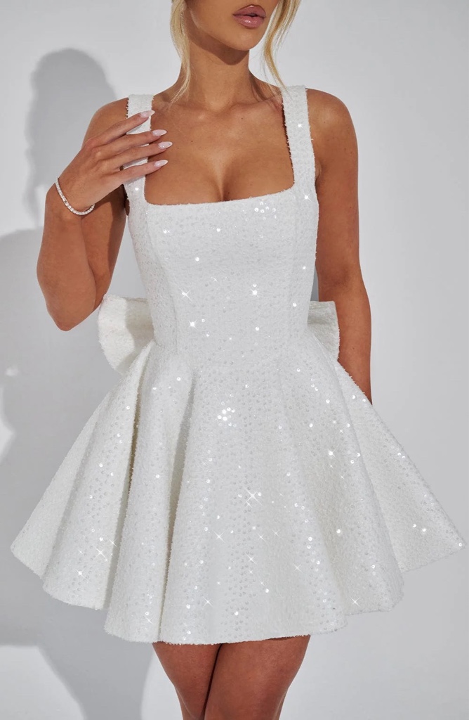 Mini Dress Dorothy Ivory By Babyboo