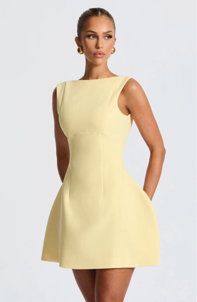 Mini Dress Lemon By Babyboo