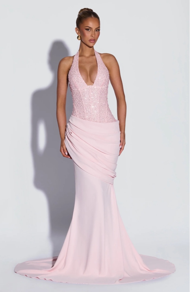 Maxi Dress - Blush By Babyboo