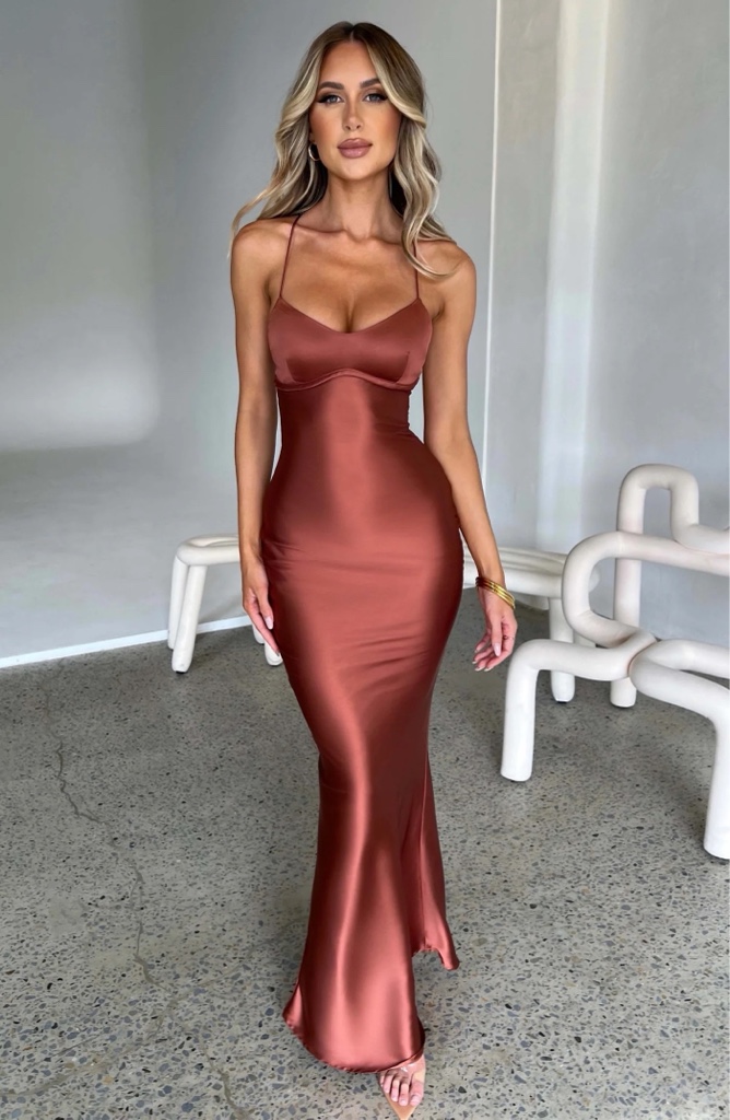 Maxi Dress en Satén By Babyboo