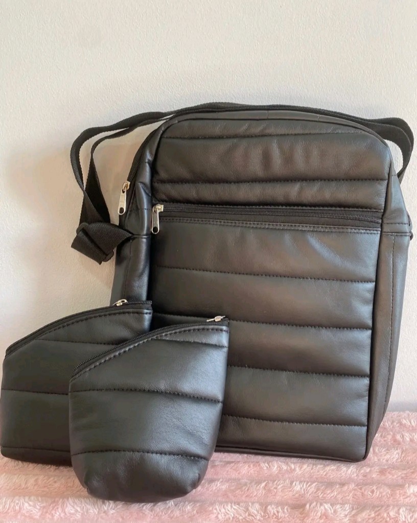 Bolso matero + yerbera y azucarera