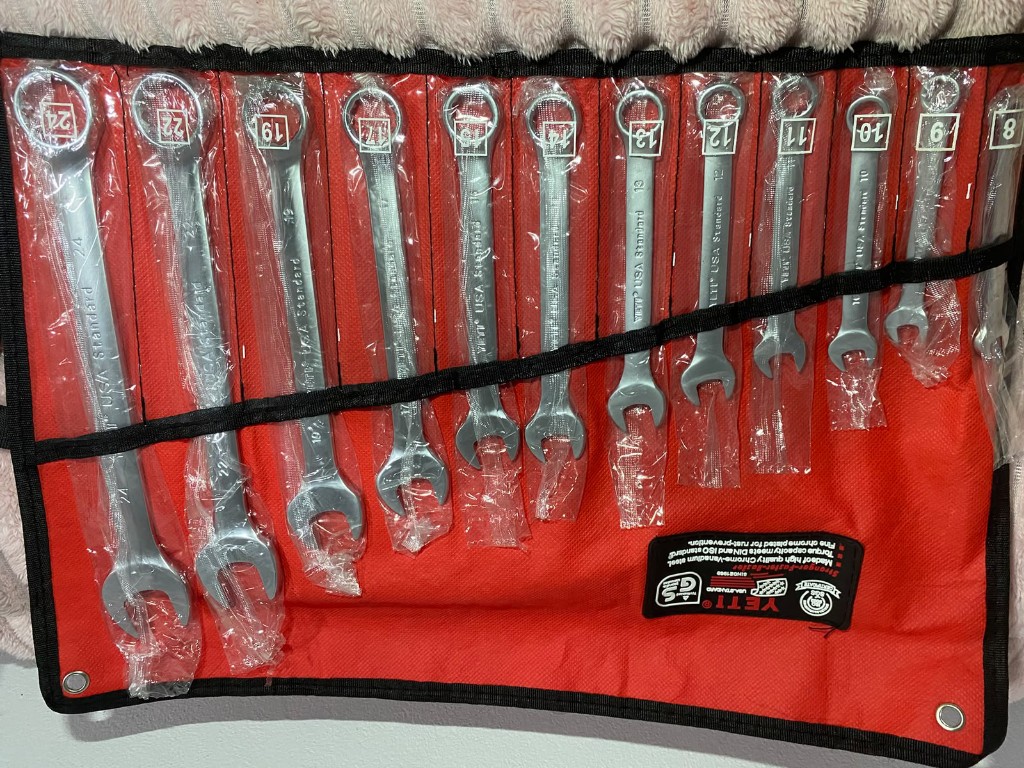 Juego x 12 llaves combinadas