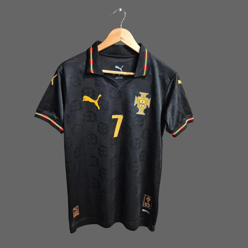 Nike camiseta negra Portugal