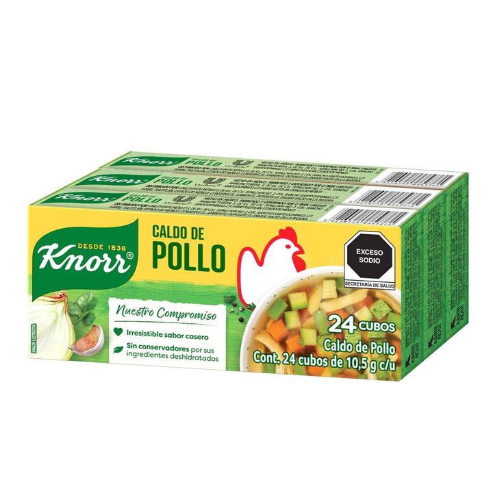 Caldo knor 24 verdura