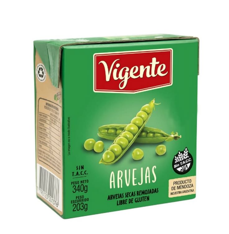 arvejas cajitos
