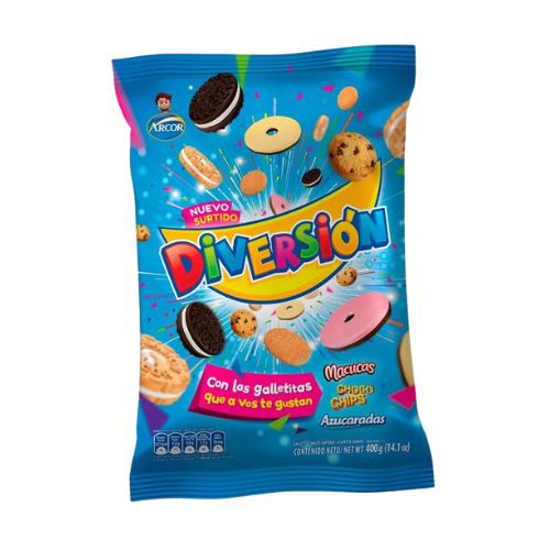 DIVERSIÓN SURTIDAS 400gr.