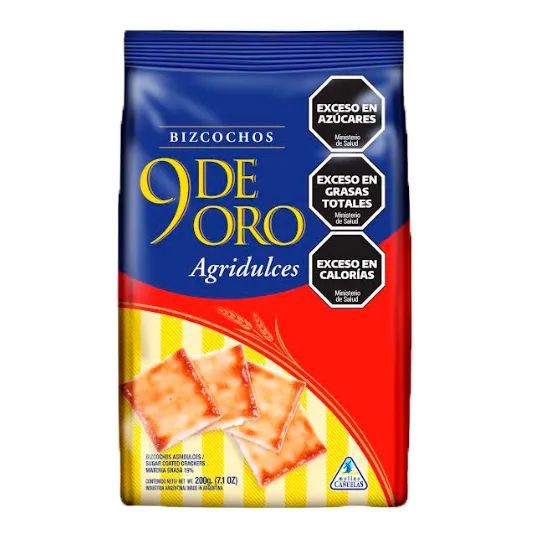 9 de oro agridulce