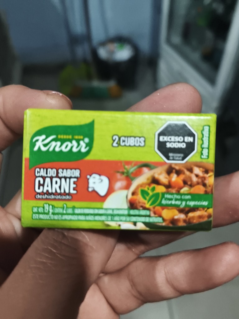 Caldo carne