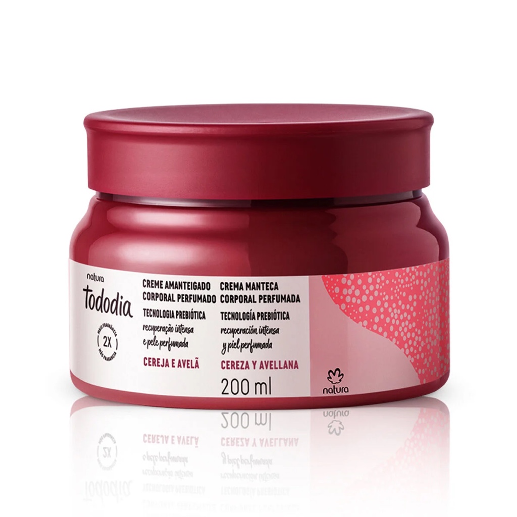 Natura Tododia crema corporal cereza y avellana 200ml