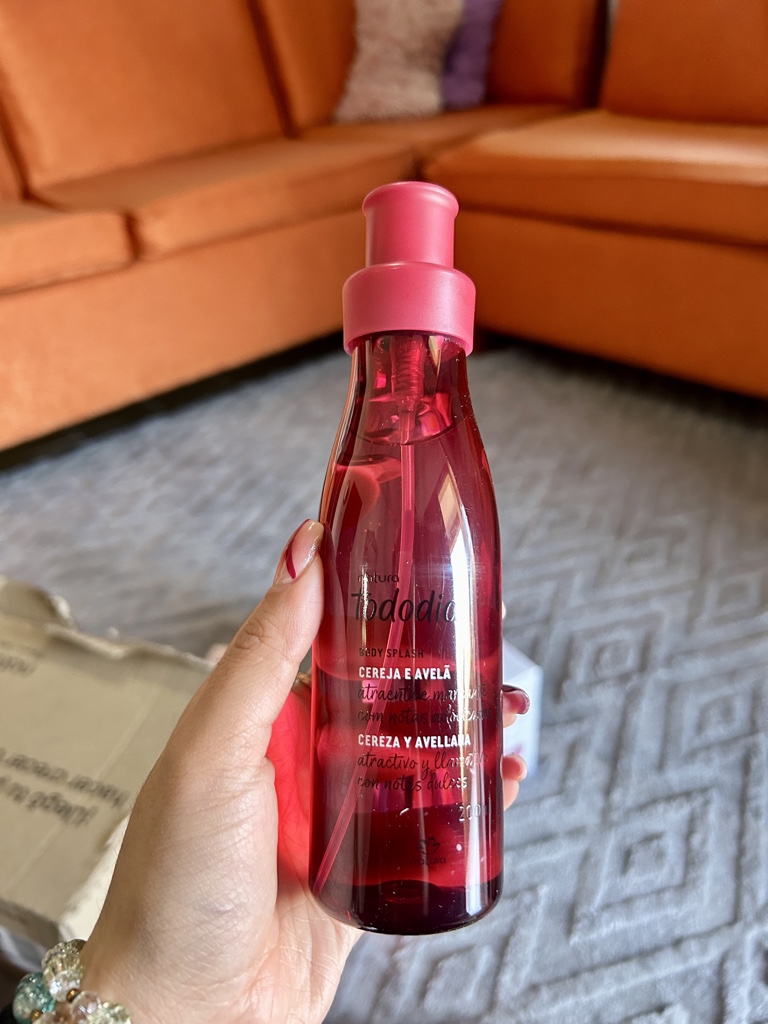 Natura Tododia Body Splash Cereza y Avellana