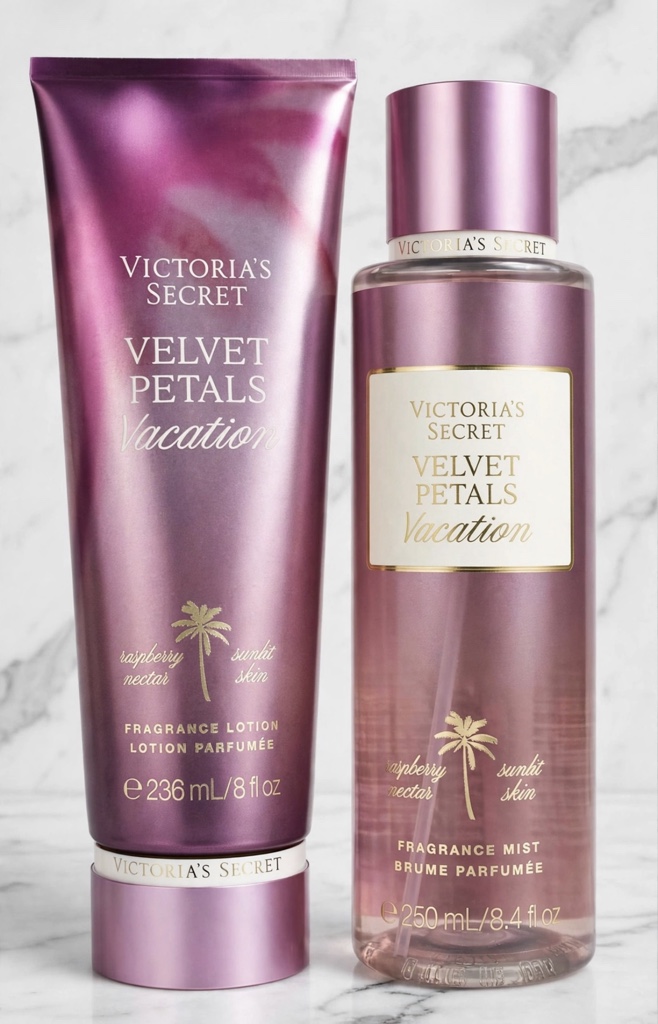 Victoria's Secret Velvet Petals locion y mist