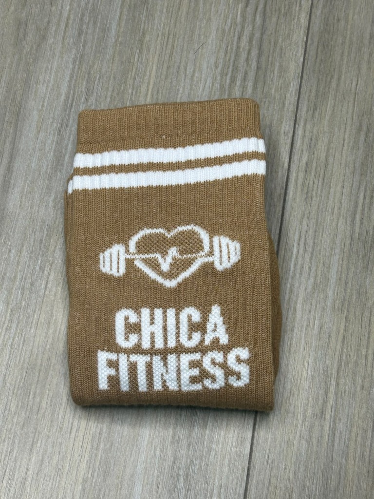 Chica Fitness medias cafe