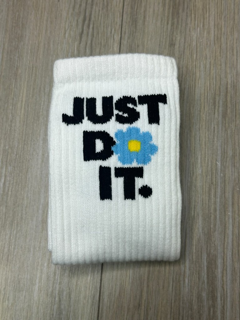 Nike calcetin blanco Just Do It