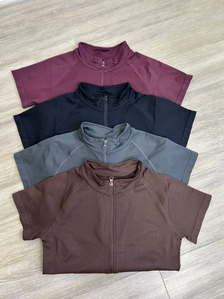 Chaquetas deportiva con cremallera