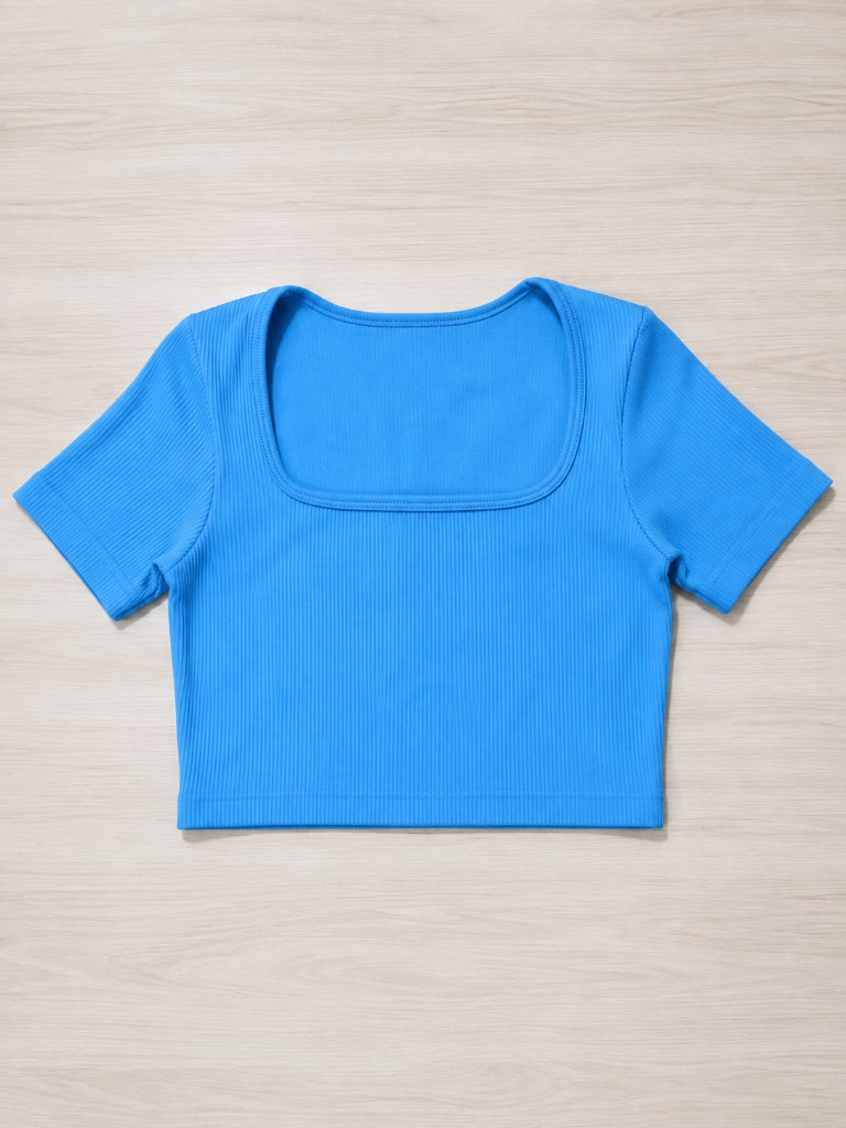 Poleras cuello cuadrado