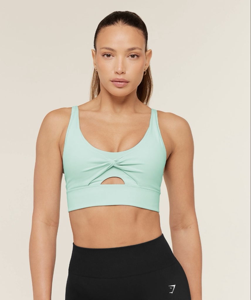 Twist Front Sports Bra