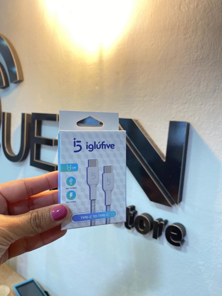 Cable TIPO C A TIPO C IGLUFIVE 1M