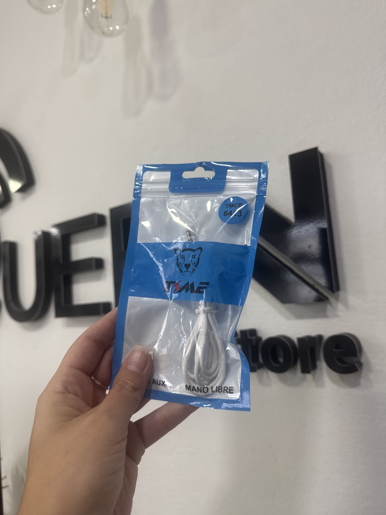 Cable AUXILIAR 3,5 a 3,5 TIME