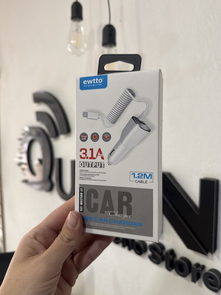 Cargador AUTO 12v. MICRO USB EWTTO