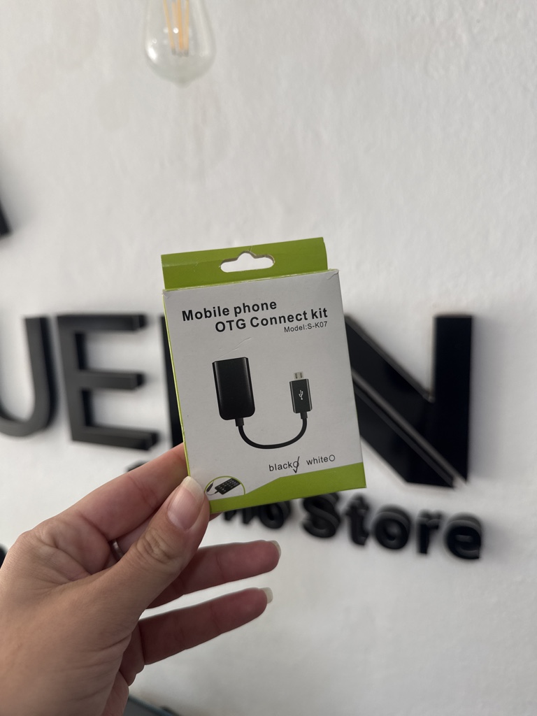 Adaptador OTG USB A V8